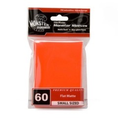 60ct Monster Flat Matte Deck Protectors - Orange